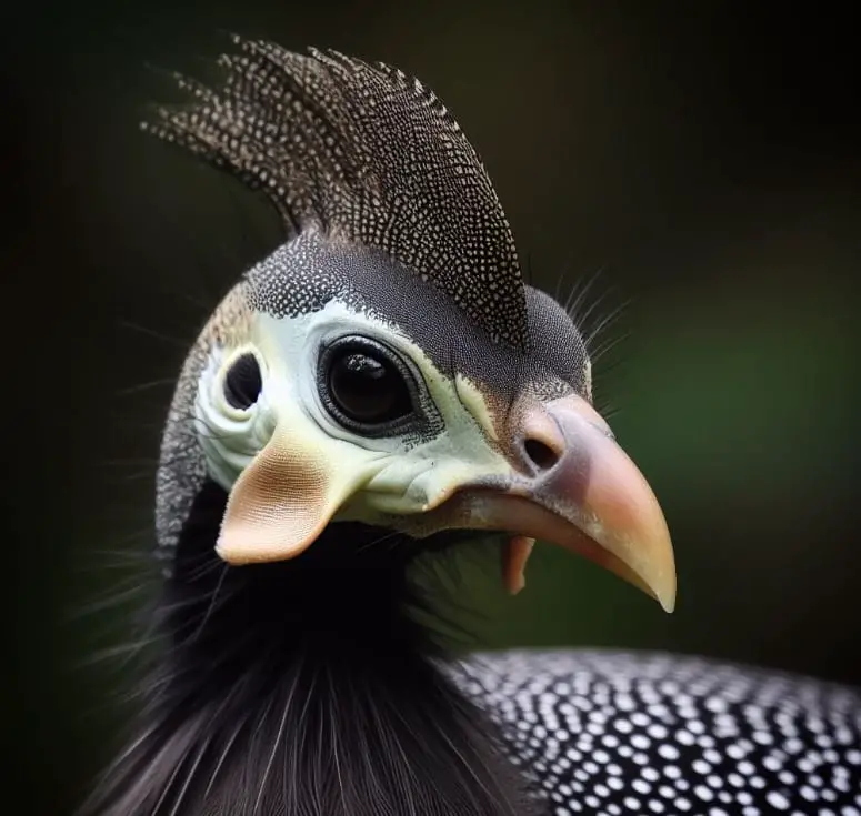 Western Crested Guineafowl