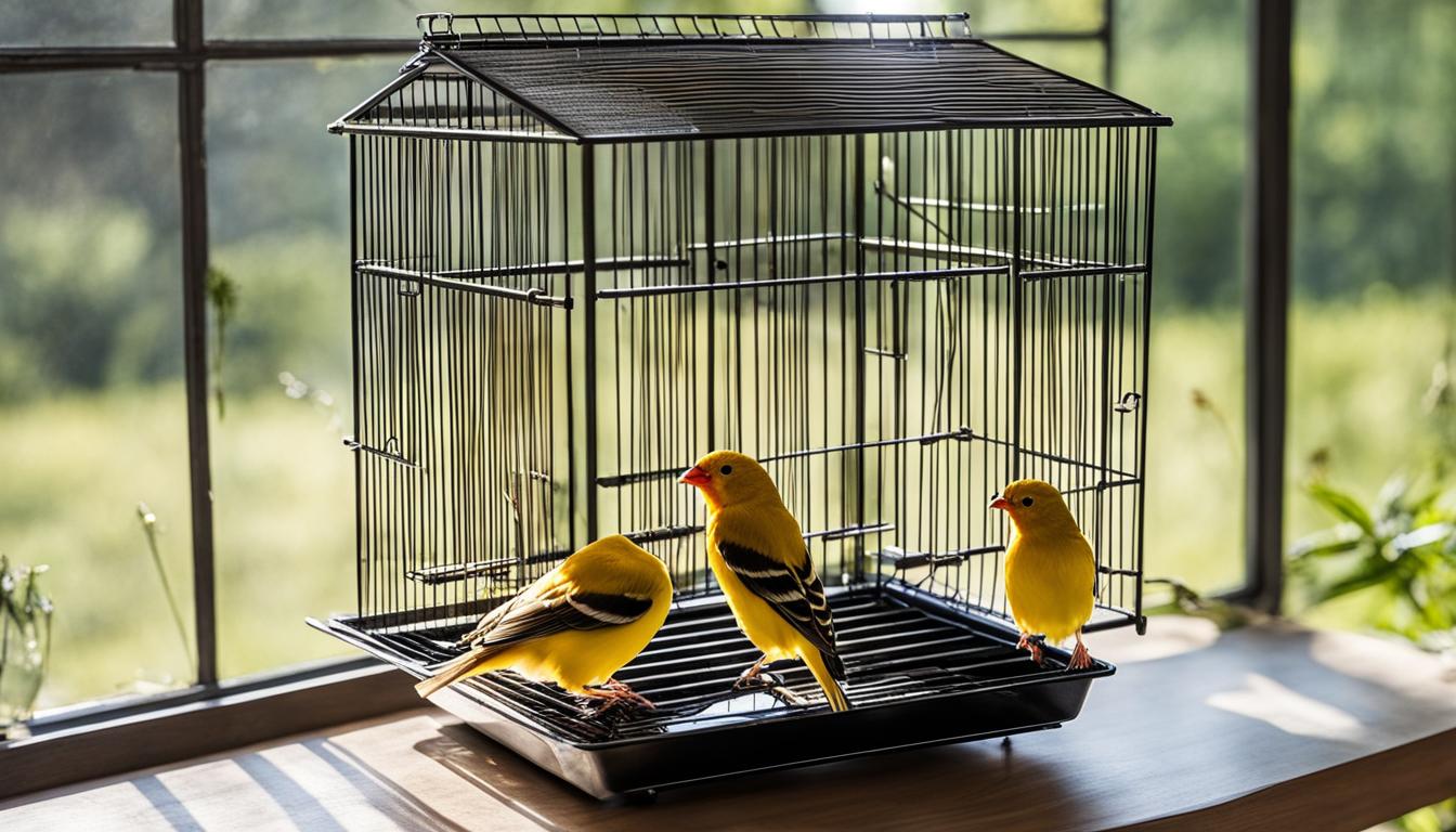 canary bird cage