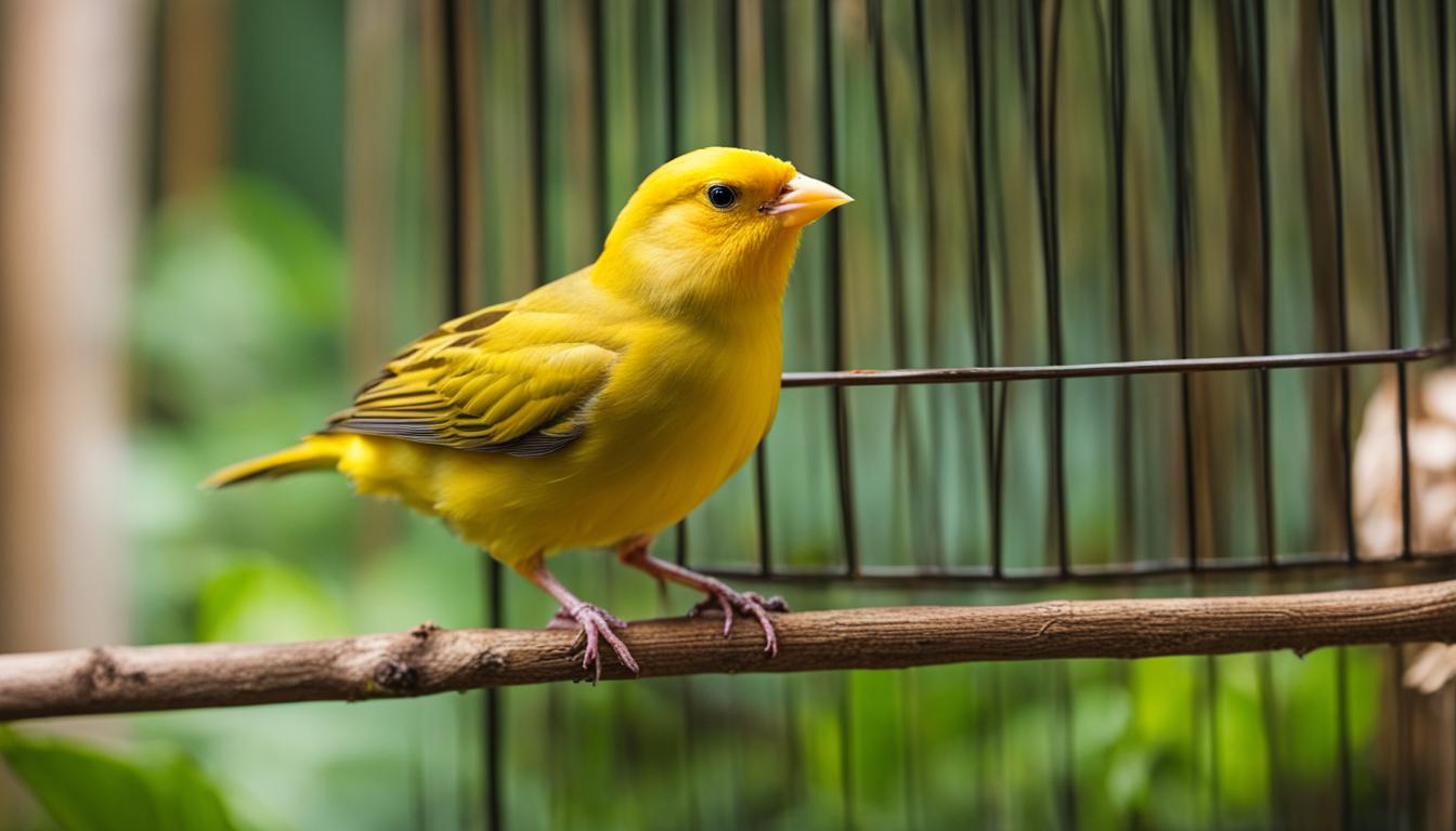 canary bird training